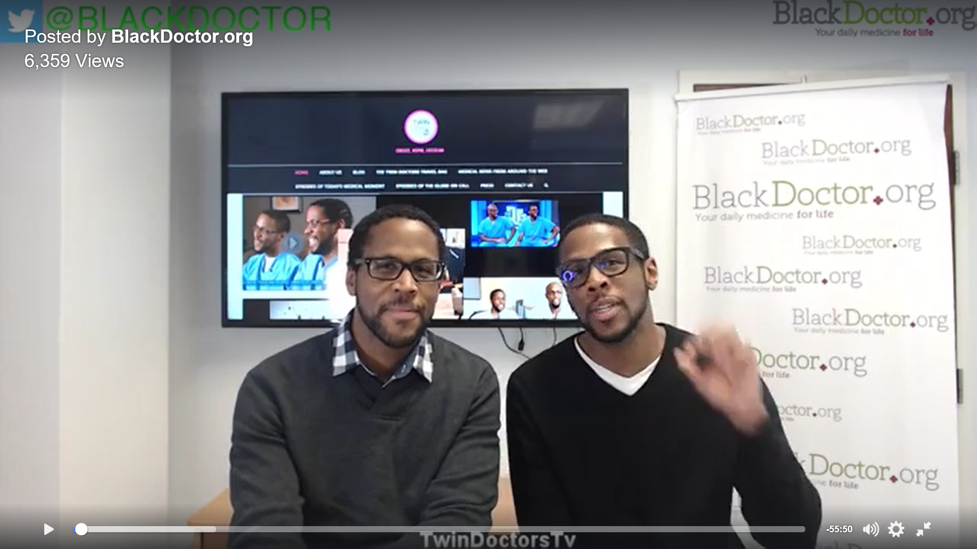Facebook Live Medical Q&A with blackdoctor.org and Twin Doctors TV