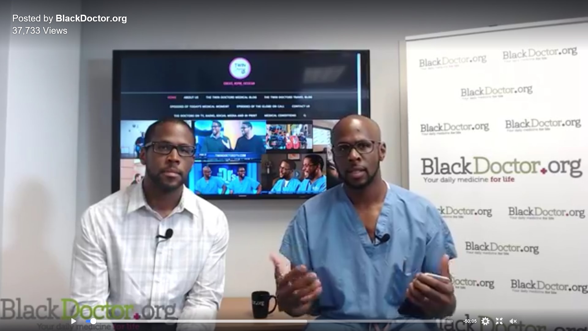 Facebook Live Medical Question and Answer with BlackDoctor.org and Twin Doctors TV