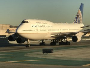 United Boeing 747-400